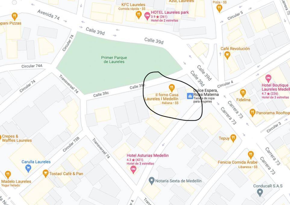 Prime Laureles Location With Air Conditioning Medellín Exterior foto